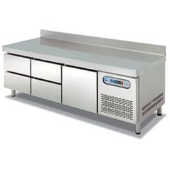 Mesa refrigerada baja 3 cajones CCPB G W