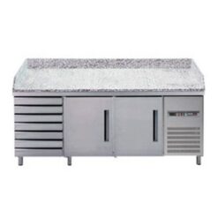 Mesa para pizza 2 puertas con cajonera MMZ-202