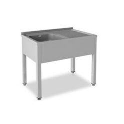 Fregadero con 1 cubeta- escurridor derecha FSB-126/11-D