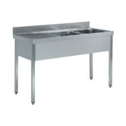 Fregadero con 2 cubetas- escurridor izquierda FSB-186/21-I
